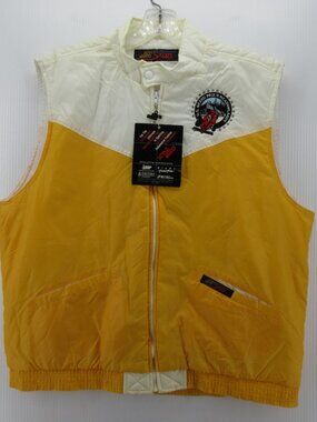 VGT F1 Grand Prix Jacket XL Vest US Meadowlands Style Auto 80s  NEW